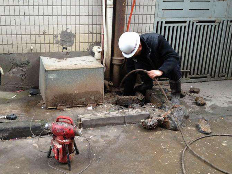 宁陕疏通下水道-洗菜池疏通