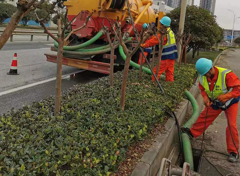 宁陕市政管道清淤